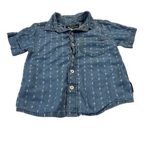 The Original Ben Sherman Toddler Boy 2T 100% Cotton Button Up Shirt